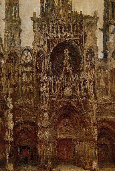 Claude Monet La cathedrale de Rouen oil painting picture